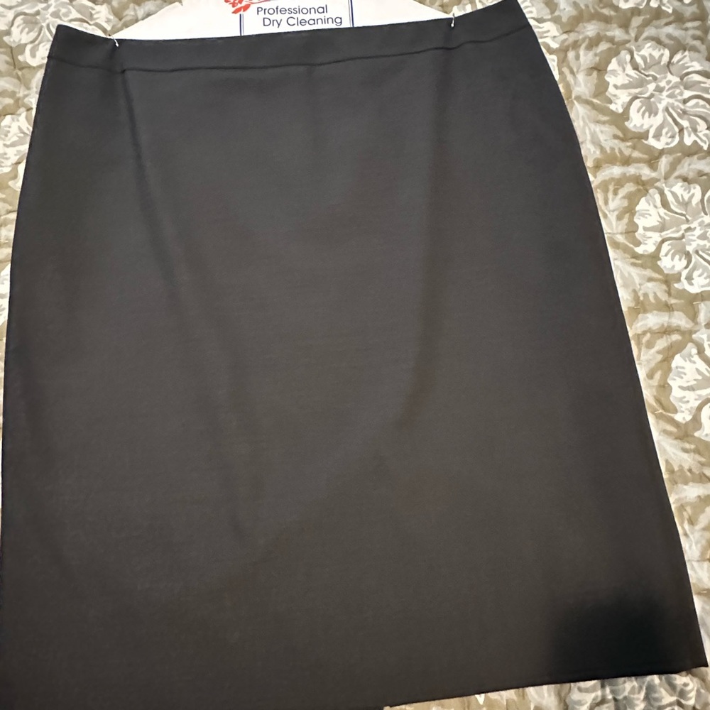 Ann Taylor Factory Brown Suit Pencil Skirt